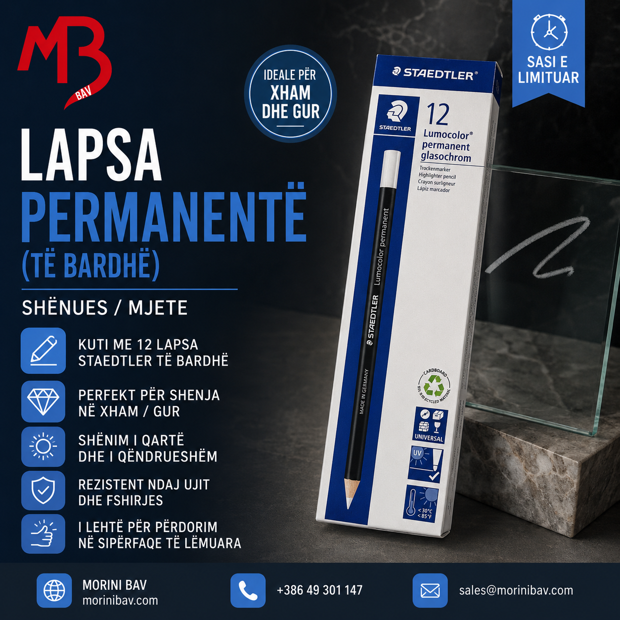 Lapsa Permanentë Të Bardhë